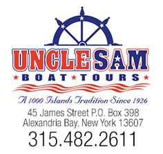 the uncle sam boat tours logo