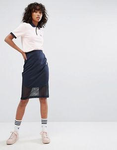 Discover Fashion Online Nike Pull, Adidas Skirt, Knee Skirt, Lavish Alice, Athletic Skirt, Chi Chi London, Knee Skirts, Asos Maternity, Asos Petite