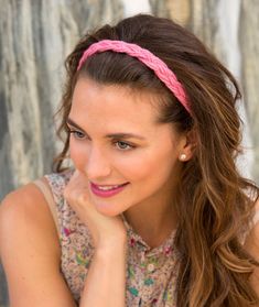 Braid Headband, Fun Summer Crafts, Headband Crafts, Summer Headbands, Diy Headband, Headband Pattern, Braided Headband, Diy Hair Accessories, Crochet Headband