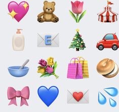 there are many different items that can be found in this icon set on the app