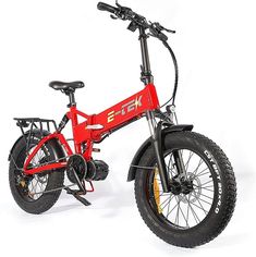 Etek Royal S off road 20″ Full Suspension Fat Tires Mountain Electric Bike