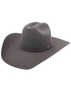 7X beaver quality felt Cattleman crown 4.5" brim Felt hatband with small buckle accent Leather sweatband Handcrafted Made in the USA Maverick Brand Fort Worth Stockyards, Alaska Wedding, Felt Hat, Hat Band, Cowboy Hat, Private Label, Western Outfits, Western Wear, Rodeo