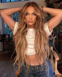 Pelo Color Caramelo, Jlo Hair, Jennifer Lopez Hair, Kort Bob, Caramel Hair, Long Blonde