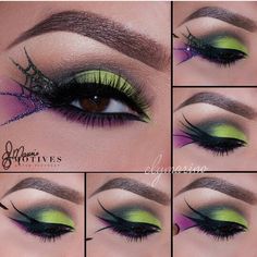 Love this! Witch Eyes, Halloween Makeup Witch, Make Up Diy, Web Of Lies, Makeup For Halloween, Halloween Make-up Looks, Uhyggelig Halloween, Eyeliner Tips