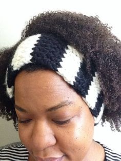 Black and White Striped Chunky Knit Earwarmer Loom Knit Headband Stripe Knit Earwarmer Handmade gift Loom Knit Headband, Chunky Knit Headband, Loom Knit, Knit Headband, Loom Knitting, Ear Warmers, Striped Knit, Chunky Knit, Color Combos