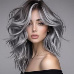 🎨 Want to turn heads? Disguise fine or thinning hair with this Pale Complexion Silver stunner gray hair. Discover the secret to achieving a flawless ombré. Perfect for busy professionals who need a quick morning routine. Easy to maintain and style at home. Click for a step-by-step guide! #PaleComplexionSilverstunnergrayhair Pale Complexion, Thinning Hair, Gray Hair, Morning Routine, Step Guide, House Styles, Turn Ons, Grey, Hair