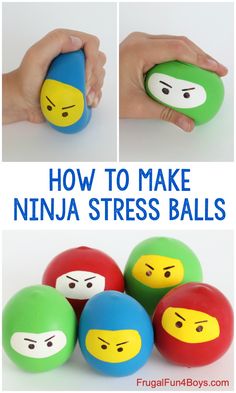 Ninja Crafts, Yellow Balloons, Crafts For Boys, Crafts For Kids To Make, Craft For Kids, Fun Crafts For Kids, Slushies, Craft Activities For Kids, Lego Ninjago