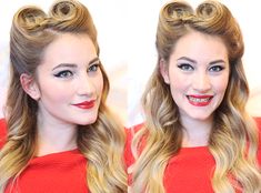 Pin Up, Hair Styles, Hair, Coupe