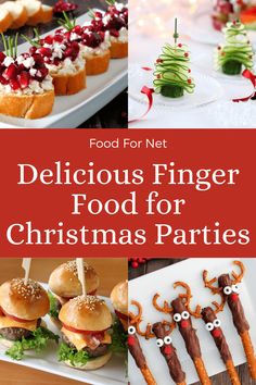 delicious finger food for christmas parties