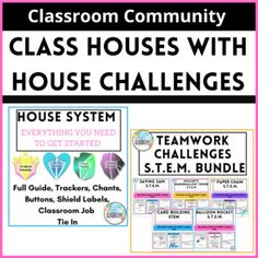 classroom community class houses with house challenges