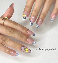 Mediterranean Nails Designs, Mediterranean Tile Nails, Mediterranean Nail Designs, Amalfi Coast Nails, Italy Inspired Nails, Spanish Tile Nails, Mediterranean Nails, Europe Nails, Lemon Nails