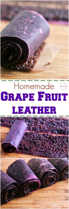 homemade grapefruit leather is the perfect way to use it for crafts