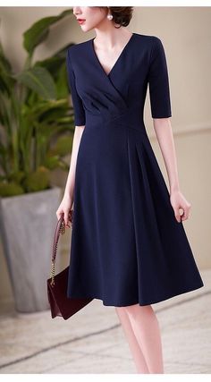 Korean Fashion Dress, Elegant Dresses For Women, Outfit Dress, Stylish Dresses For Girls, Summer Dress Outfits, Outfits Fall, Girls Fashion Clothes