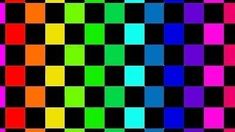 an image of multicolored squares that appear to be pixellated or not in color