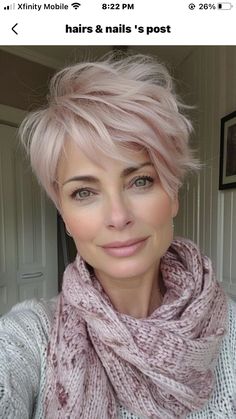 Short Haircut Girl, Haircut Girl, Cute Pixie Haircuts, Hairstyles Pixie, Haircut Short, Hair Color Pastel, Edgy Short Hair