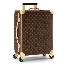 LOUIS VUITTON® - Rolling Trunk - Monogram Luxury Luggage Sets Louis Vuitton, Louis Vuitton Luggage Aesthetic, Lv Suitcase, Louis Vuitton Luggage Set, Vintage Louis Vuitton Luggage, Luxury Luggage Sets, Trunk Suitcase, Louis Vuitton Suitcase, Trunk Luggage