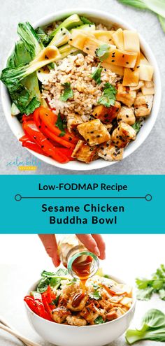 Chicken Buddha Bowl, Low Fodmap Recipe, Tofu Marinade, Buddha Bowls Recipe