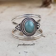 ❤️Get 65% Off When You Buy 3 Items❤️, Promocode: LOVEYOU143 ❤️Get 70% Off If You Buy 5 & More Items❤️, No Need Promocode My Shop Link:- https://www.etsy.com/in-en/shop/JEWELSARENA21?ref=seller-platform-mcnav§ion_id=29756499 💎My Gemstone Spinner Section:- https://etsy.me/3hetb1i 💎My Spinner Section :- https://etsy.me/3we1WIp 💎My Band Ring Section:- https://etsy.me/3hz5Xlc 💎My Band Ring Section 2:- https://etsy.me/3xen2Yw 💎My Coffin Ring Section:- https://etsy.me/3hg6WI0 ❣️All my Designs Bohemian Larimar Ring As A Gift, Adjustable Larimar Jewelry For Anniversary, Adjustable Larimar Rings As Gift, Silver Larimar Promise Ring, Adjustable Larimar Turquoise Ring, Adjustable Turquoise Larimar Ring, Coffin Ring, Larimar Rings, Ethiopian Opal Ring