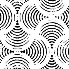 an abstract black and white background with circles