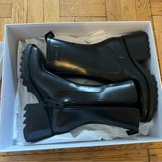 Size 9, Used Once Chole Rain Boots, Chloe Rain Boots, Chloe Shoes, Shoes Heels Boots, Rain Boots, Shoes Women Heels, Heeled Boots, Chloe, Shoes Heels