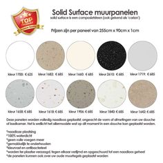 the different colors and sizes of soil surface muppenjeen, which are available in