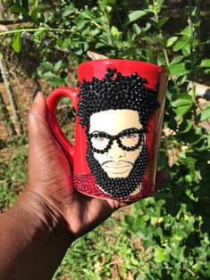 Afro Men Bling Mugs Personalized Gifts for Him Fraternity - Etsy Bling Mugs, Bling Cups, Christmas Boyfriend, Diy Mug Designs, Pick A Number, Box Cadeau, Personalized Gifts For Him, Bling Things, Rhinestone Cups