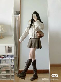 Neutral Fits, Anime Lips, Korean Fits, Sweet Fashion, Korean Casual Outfits, Casual Day Outfits, Classy Work Outfits, Asia Girl