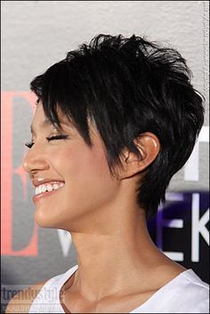 Court Hairstyles, Short Shaggy Pixie Haircuts, Penteado Cabelo Curto, Short Pixie Haircuts, Short Hair Haircuts, Short Hair Styles Pixie