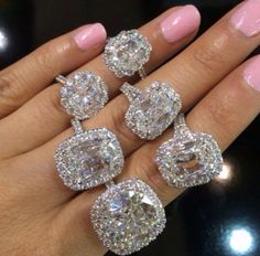 OH. MY. STARS. Expensive Wedding Rings, Big Diamond, Ring Collections, Diamond Wedding Rings