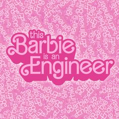 This Barbie is an Engineer | Sticker | STEM | Girls in STEM I Biomedical Engineering | Mechanical Engineering | Civil Engineering | Aerospace | BME | Mec E | Chem E | Chemical Engineering | Science | STEMinist | Feminist Lady Engineer, Ingenieur Humor, Barbie Core, Academic Validation, Aerospace Engineering, Academic Motivation, An Engineer, Vision Board Manifestation