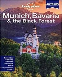 the front cover of a travel guide for munch, bavara and the black forest