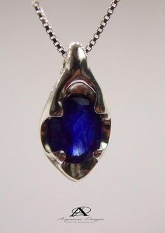 #Sapphire #sapphirejewelry      #OoakPendants #silverjewelry #pendants #blue #sapphirependants #Energyjewelry | #Etsy Hallmarked Sapphire Necklace, Blue Cabochon Sapphire Ring, Sapphire Gemstone Oval Pendant Jewelry, Blue Oval Pendant Jewelry With Polished Finish, Silver Sapphire Oval Pendant Jewelry, Sapphire Gemstones Fine Jewelry Gift, Sapphire Gemstones For Gifts, Fine Jewelry, Silver Faceted Sapphire Ring As Gift, Silver Faceted Sapphire Ring For Gift