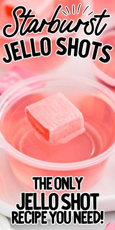 the only jello shot recipe you need