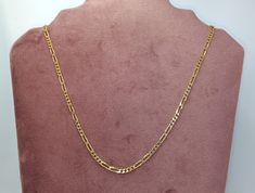 Discover the Elegant Splendor - Gold Plated Chain Necklace Step into the world of timeless elegance with our Gold Plated Chain Necklace. This refined narrow chain with figaro link offers a smooth, luxurious experience. For just €15.50 you not only get a beautiful piece of jewelry, but also a sustainable choice. Read on to discover why this necklace is a must-have. Don't miss the opportunity - buy now Radiant Gold around your Neck - Buy Now for €15.50! Summary of Features * Jewelry Type: Necklace Luxury Gold Plated Figaro Chain Jewelry, Environmentally Friendly Packaging, Figaro Necklace, Necklace Elegant, Elegant Necklace, Elegant Necklaces, Metal Necklaces, Gold Plated Chains, Chains Necklace