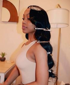 Mikaria Janae, Braided Hairstyles For Black Women Cornrows, Instagram Hairstyles, How To Curl Short Hair, Hair Appointment, Flat Iron Hair Styles, Hair Ponytail Styles