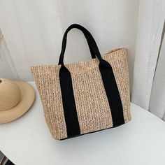 Shipping: Worldwide Express Shipping AvailableDelivery time: 7-15Days Fast ShippingReturns: Fast refund, 100% Money Back Guarantee. Rope Knitting, Rattan Handbags, Braided Bag, Boho Handbags, Straw Beach Bag, Knitting Bag, Straw Tote Bag, Straw Handbags, Straw Bags