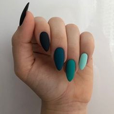 November Nails, Colorful Nails, Christmas Nails Acrylic, Black Nail, Dream Nails, Pretty Acrylic Nails, Short Acrylic Nails, Nail Polishes, Best Acrylic Nails