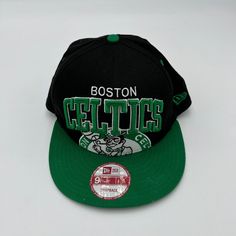 About this item Condition: Used: Seller Notes: Pre-owned item in good condition” Brand: New Era Cap is a brand with an authentic sports heritage with Variety of Caps/Hats Size: adjustable Color: Multi-Color Product: Cap, Hat Team: Boston Celtics professional basketball team based out in Boston Gender: Men Throwback College Cap, Adjustable Throwback Hats For College, Throwback Baseball Cap For Streetwear, Throwback Streetwear Baseball Cap, Throwback Streetwear Baseball Cap With Visor, Hip Hop Fan Gear Cap, Hip Hop Style Fan Gear Cap, Collegiate Fan Merchandise Snapback Hats, Throwback Snapback Baseball Cap For College