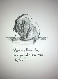 a black and white drawing of a person sitting on the ground with their head down