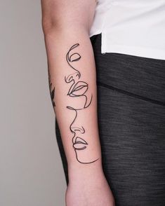 a person with a tattoo on their arm