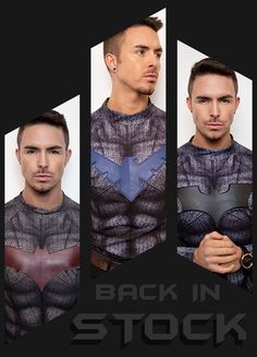 Individually hand crafted from flexible 4 way stretch spandex/lycra blend. #workout #fitness #batman #nightwing #redhood Nightwing Redhood, Batman Nightwing, Compression Shirts, Compression Shirt, Nightwing, Workout Fitness