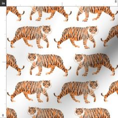 an image of a tiger pattern on a white background