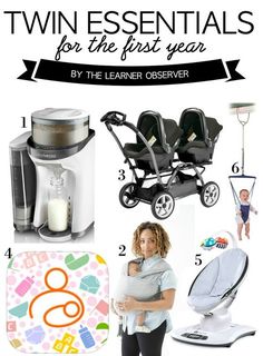 the top ten essential items for baby's first year