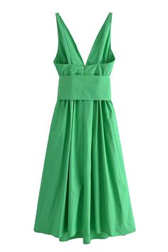 Goodnight Macaroon 'Davina' Sleeveless Bow-Knot Backless Dress (3 Colors) Sleeveless Long Skirt V-Neck Measurements: XS - Chest 74cm, Waist 66cm, Length 126cm, Hip 126cm S - Chest 78cm, Waist 70cm, Length 127cm, Hip 130cm M - Chest 82cm, Waist 74cm, Length 128cm, Hip 134cm L - Chest 88cm, Waist 80cm, Length 129.5cm, Hip 140cm Machine cold and gentle cycle or hand wash cold Lay flat to dry / do not tumble dry Iron on a low heat setting If you are unsure or need assistance selecting the proper size or color, please contact our Customer Services team and they'll be more than happy to help. Womens Summer Dress, Backless Midi Dress, Green Dresses, Summer Mood, Oversized Denim Jacket, Vestidos Vintage, Quality Dresses, Polyester Dress, Summer Dresses For Women