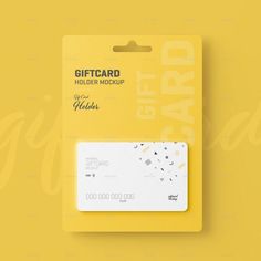 Buy Gift Card Mockup With Card Holder by MockupGuy_ on GraphicRiver. Gift Card Mockup With Card Holder Specification & Features Size 3.375 inches x 2.125 Quick Replace using Photosho.... #cardmockup#mockupdesign#mockupinspiration#branding#carddesign