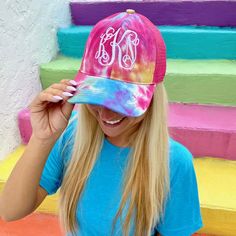 Monogram Mystery Hat – I Love Jewelry Monogram Box, Margaret Elizabeth, Monogram Hats, Girls Maxi Dresses, Star Leggings, A Monogram, Red Maxi, Middle Name, Love Jewelry