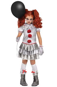 It Pennywise Costume, Scary Clown Costume, Boot Cuff, Black Halloween Dress, Evil Clowns, Scary Clowns, Creepy Clown, Fun World