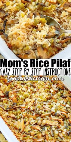 mom's rice platter easy step by step instructions to make it at home