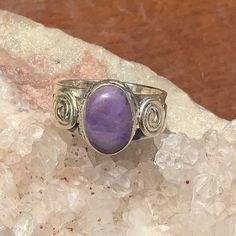 Lavender Jade 925 Sterling Silver Ring, Size 7 Lavender Amethyst Ring In Sterling Silver, Lavender Amethyst Ring In Oval Sterling Silver, Lavender Oval Amethyst Ring In Sterling Silver, Purple Ring Stamped 925, Lavender Rings For Gifts, Lavender Ring Perfect For Gifting, Lavender Hallmarked Ring Jewelry, Opal Statement Ring, Cartier Love Ring