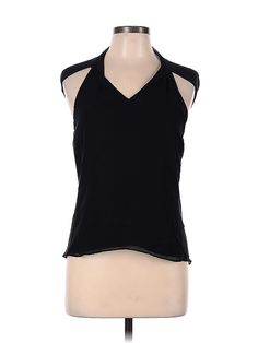 Express Sleeveless Top Size: 13 Black Tops - used. 100% POLYESTER, Halter, | Express Sleeveless Top Black Halter Tops - Used - Size 13 Cheap Zara Camisole For Party, Cheap Zara Party Camisole, Fitted Sleeveless Black Halter Top, Casual Black V-neck Halter Top, Fitted Black V-neck Halter Top, Chic Black V-neck Halter Top, Black Stretch Halter Top With V-neck, Black Halter Top, Black Sleeveless Top